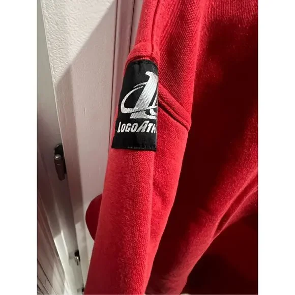 VINTAGE 90S NFL KANSAS CITY CHIEFS LOGO ATHLETIC PROLINE SWEATSHIRT Med - Picture 6 of 9